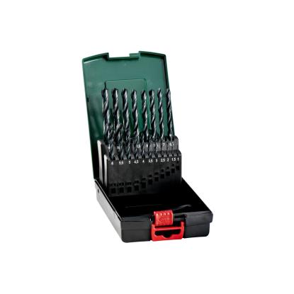 Metabo HSS-R metalborkassette med 19 bor, 1-10 mm