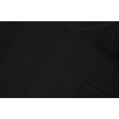 Seven Seas S650 The knit pullover med rund hals, sort