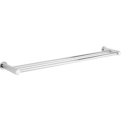 Damixa dobbelt håndklædestang, 80 cm, krom
