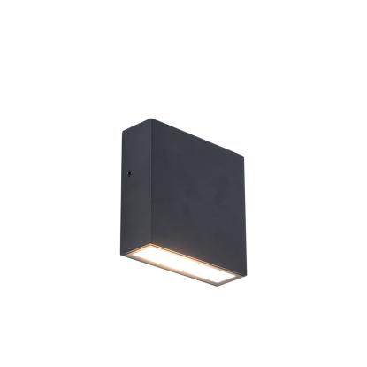 LUTEC GEMINI XF udendørs LED væglampe, down, 1 lyskilde, H11 cm, IP54, sort
