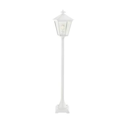 Norlys London stolpelampe, E27, IP54, hvid