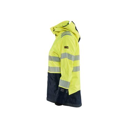 Blåkläder 4449 dame multinorm skaljakke inherent, hi-vis gul/marineblå