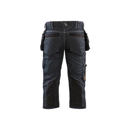Blåkläder 1991 håndværker knickers stretch x1900, marineblå/sort