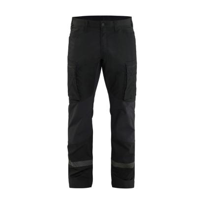 Blåkläder 1452 industri buks med stretch, sort