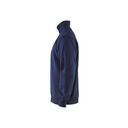 Blåkläder 3365 sweatshirt half-zip, marineblå