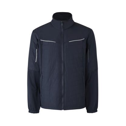 ID 0780 Zip-n-Mix hybridjakke, navy