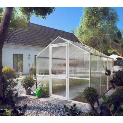 KGT Rose III drivhus, aluminium, 7,53 m²