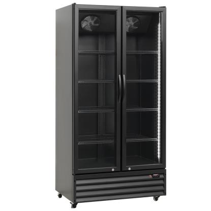 Scandomestic SD 826 BE displaykøleskab, 660 liter
