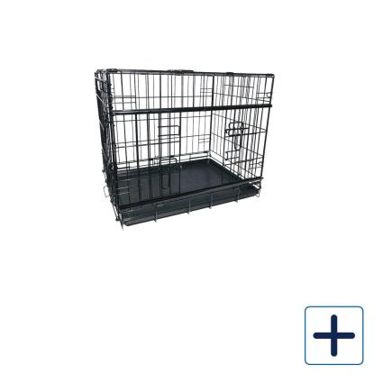 Active Canis transportbur med skydedør