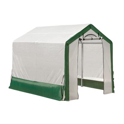 ShelterLogic drivhus, hvid/grøn - 4,32 m²