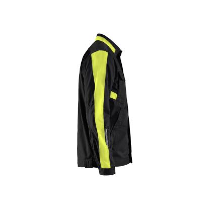 Blåkläder 4444 industri jakke stretch, sort/hi-vis gul