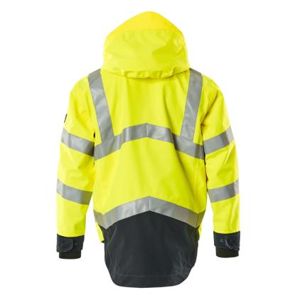 MASCOT SAFE SUPREME Harlow skaljakke, hi-vis gul/mørk marine