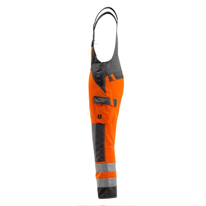 MASCOT SAFE LIGHT Gosford overall med knælommer, hi-vis orange/mørk antracit