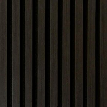 FibroTech UNIKA 25 akustikpanel, 600 x 2440 mm, black oak