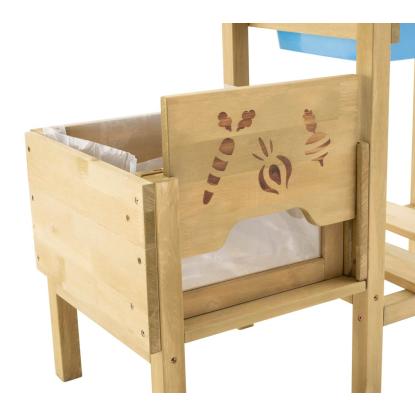 TP Toys udekøkken med højbed, træ