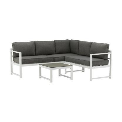 Venture Design Salvador hjørnesofasæt, hvid/grå