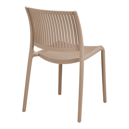 Manzano stabelbar havestol, taupe