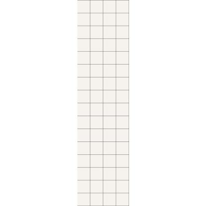 Fibo Colour vådrumspanel med 15 x 15 cm fliselook, 10 x 600 x 2400 mm, white contrast silk