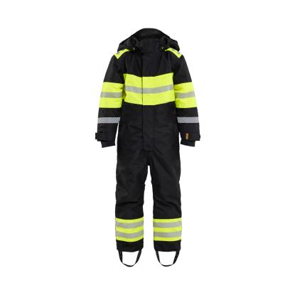 Blåkläder 5215 vinterkedeldragt til børn, sort/hi-vis gul