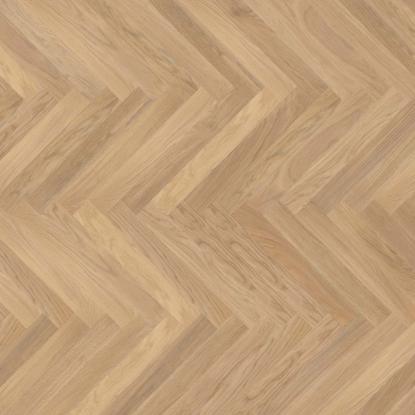 Moland Castle Collection Classic Oxford Sildeben parketgulv, venstre stav, eg, hvid olie