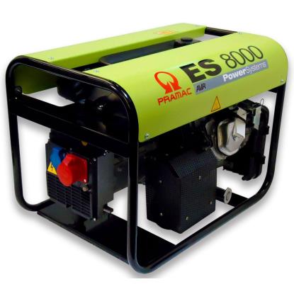 Pramac ES-8000 T AVR benzingenerator med AVR, 8,3 kW, 400V