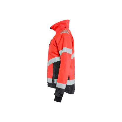 Blåkläder 4761 dame high vis skaljakke, hi-vis rød/sort