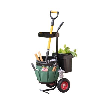 Westmann universal havetrolley, stål, sort/grøn