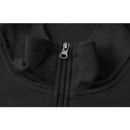 ID PRO Wear CARE 0382 cardigan, ubørstet, sort