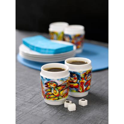Steel-Function kunstkopper, Happy Bird, porcelæn - 250 ml