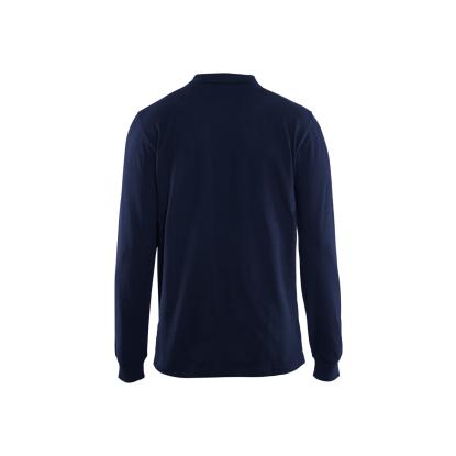 Blåkläder 3388 poloshirt lang ærme, marineblå