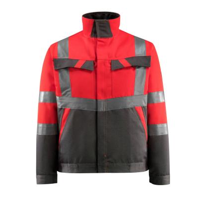 MASCOT SAFE LIGHT Forster arbejdsjakke, hi-vis rød/mørk antracit