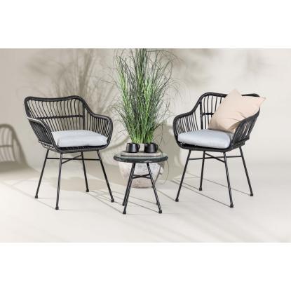 Venture Design Viga loungesæt, sort