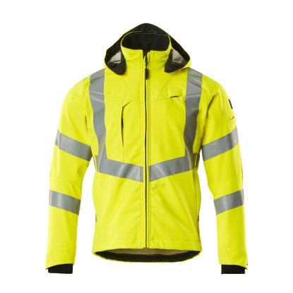 MASCOT SAFE SUPREME Blackpool softshell jakke, hi-vis gul