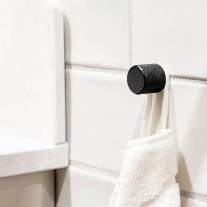 Beslag Design Helix knop, Ø20 mm, mat sort