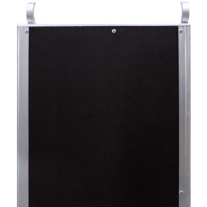 JUMBO foldestillads med trappe og gelænder, 250 x 74 cm, arbejdshøjde 3 m - 250SKT