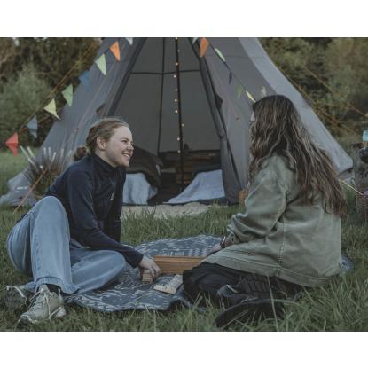 easy camp Rands Tipi til 8 personer, mørk sandfarve