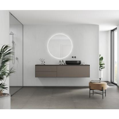 Fibo Stone vådrumspanel, 10 x 600 x 2400 mm, bianco marble silk