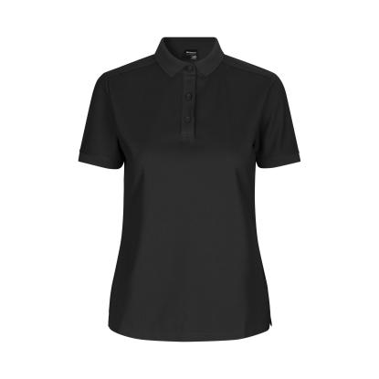 GEYSER G11006 poloshirt, funktionel, dame, sort