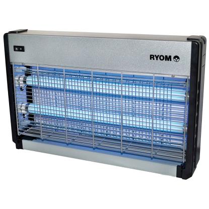 RYOM insektfælde, 2 x 15W, plast/aluminium - 150 m²