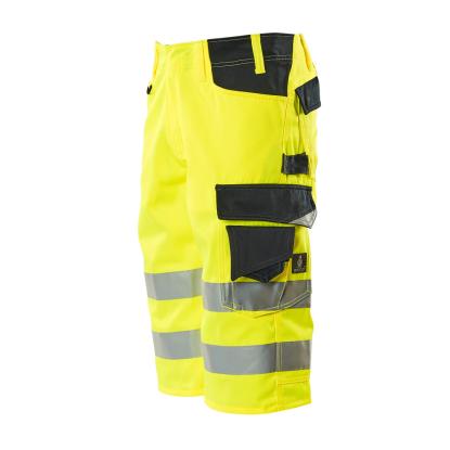MASCOT SAFE SUPREME Luton arbejdsshorts, hi-vis gul/mørk marine