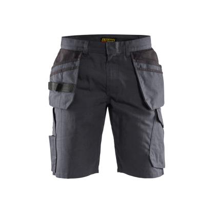 Blåkläder 1494 serviceshorts med værktøjslommer, mellemgrå/sort