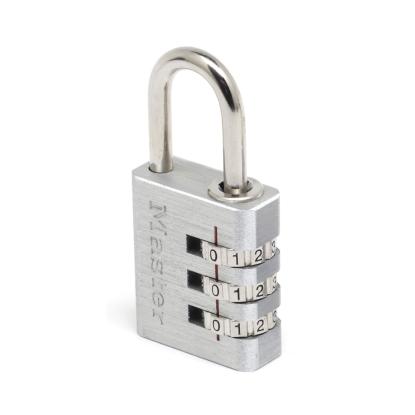 Master Lock kodelås, 3-cifret, 30 mm, aluminium