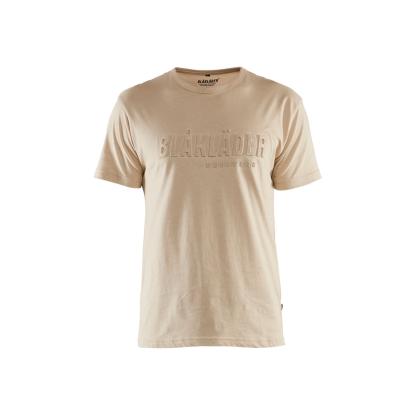 Blåkläder 3531 t-shirt 3D, varm beige