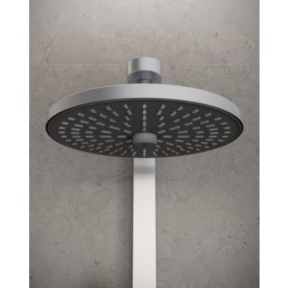 Ideal Standard Alu+ hovedbruser med 3 strålefunktioner, sølv