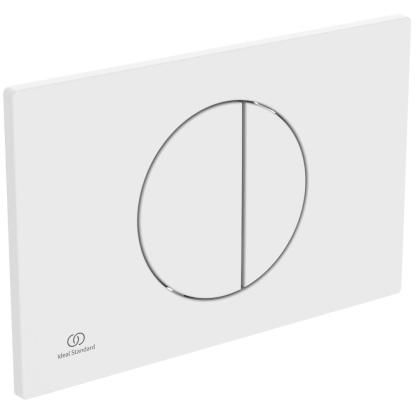Ideal Standard Oleas mekanisk kontrolplade, mat hvid, 230 x 150 mm