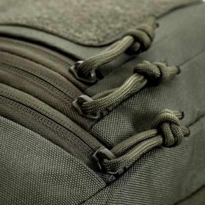 M-TAC Tactical Chest Pack sling bag med velcro og hylster, olive