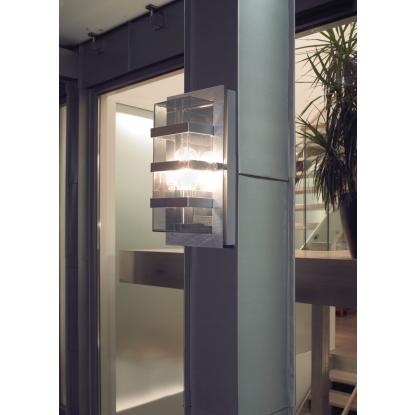 Norlys Boden væglampe, E27, IP54, galvaniseret