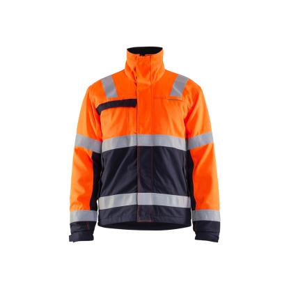 Blåkläder 4069 multinorm vinterjakke inherent, hi-vis orange/marineblå