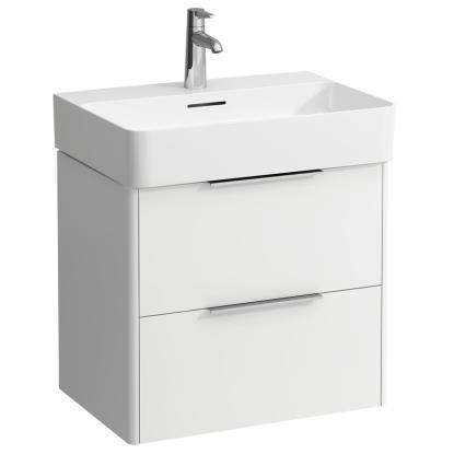 LAUFEN Base underskab med skuffer, passer til Val håndvask, hvid, 58,3 cm