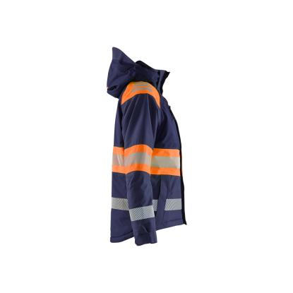 Blåkläder 4470 dame high vis vinterjakke, marineblå/hi-vis orange